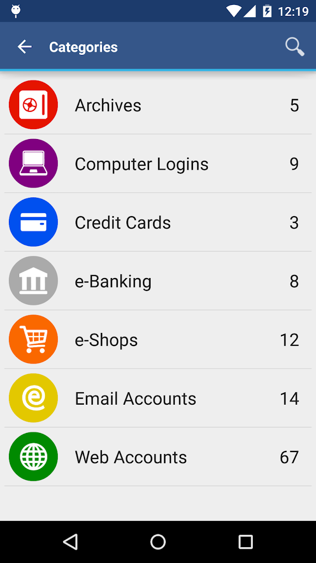 aWallet Password Manager Resimleri