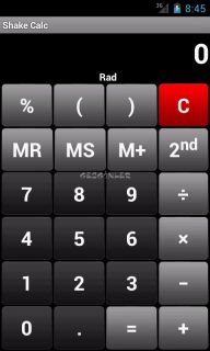 Shake Calc - Calculator Resimleri