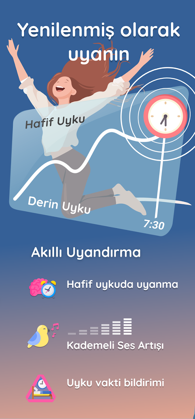 Uyku Takibi ve Uyandırma Alarmı Resimleri