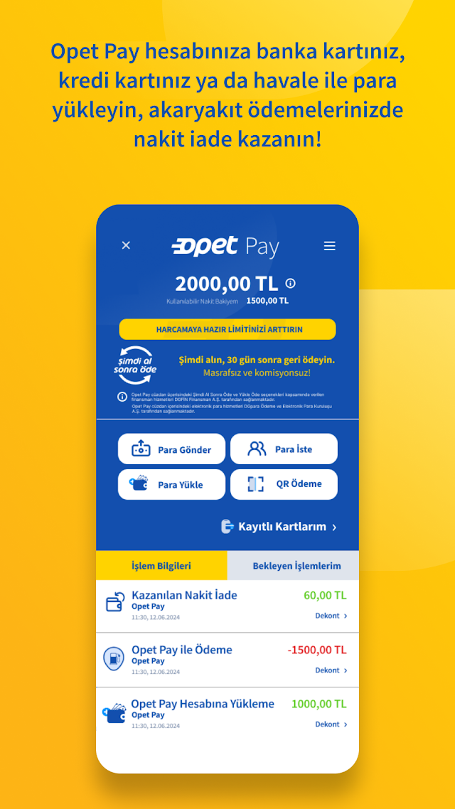 Opet Mobil - Opet Pay'le Kazan Resimleri