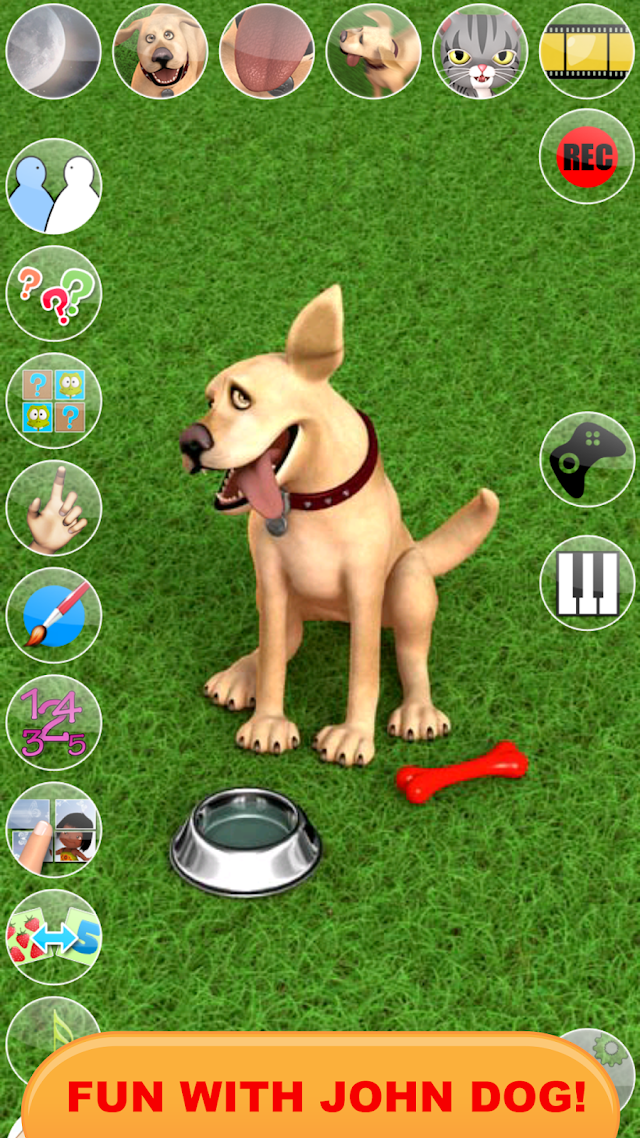 Talking John Dog: Funny Dog Resimleri