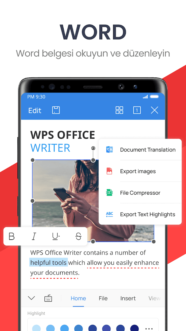 WPS Office-PDF,Word,Sheet,PPT Resimleri