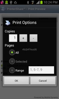 PrinterShare Mobile Print Resimleri