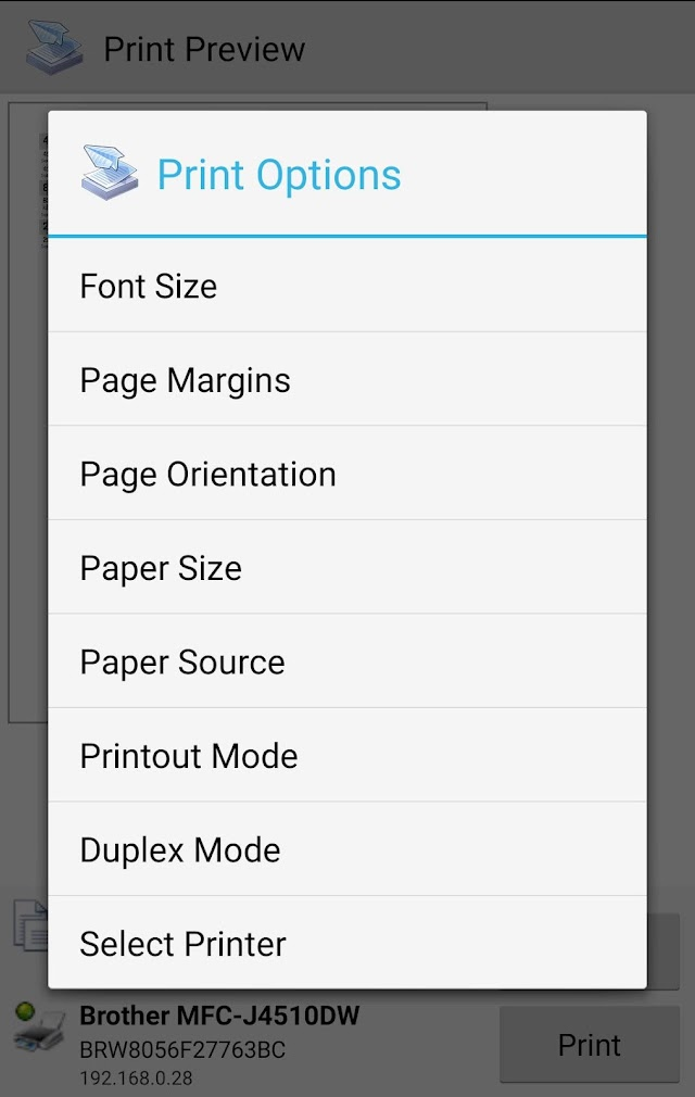PrinterShare Mobile Print Resimleri