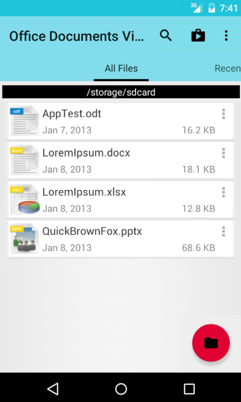 Office Documents Viewer Resimleri