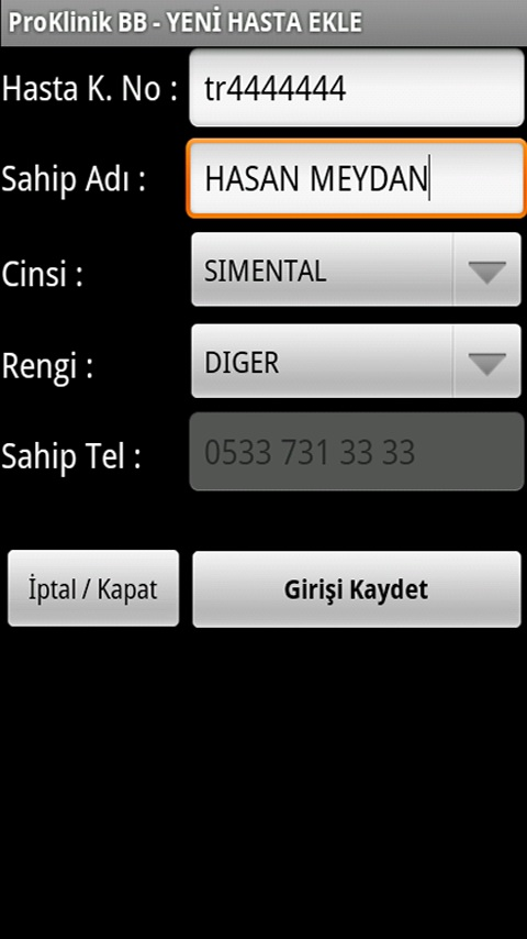 ProKlinik Büyükbaş Veteriner Resimleri