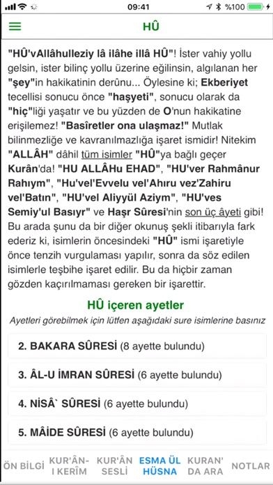 Kur'an Çözümü Resimleri
