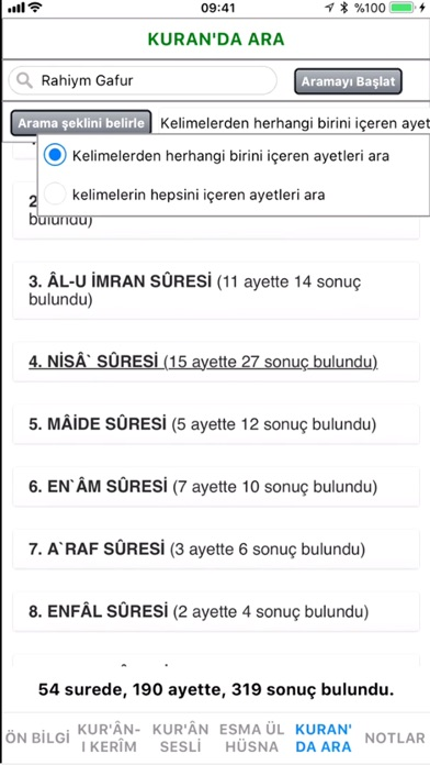 Kur'an Çözümü Resimleri