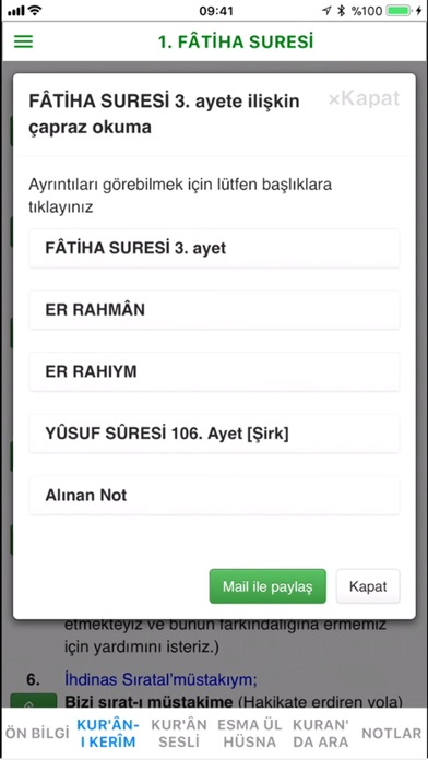 Kur'an Çözümü Resimleri