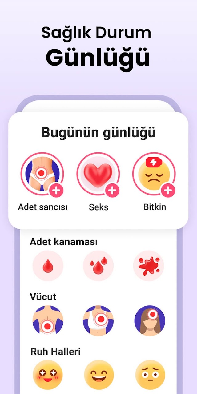 Adet Takibi - Regl Takvimi Resimleri