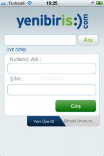 Yenibiris.com Mobil Resimleri