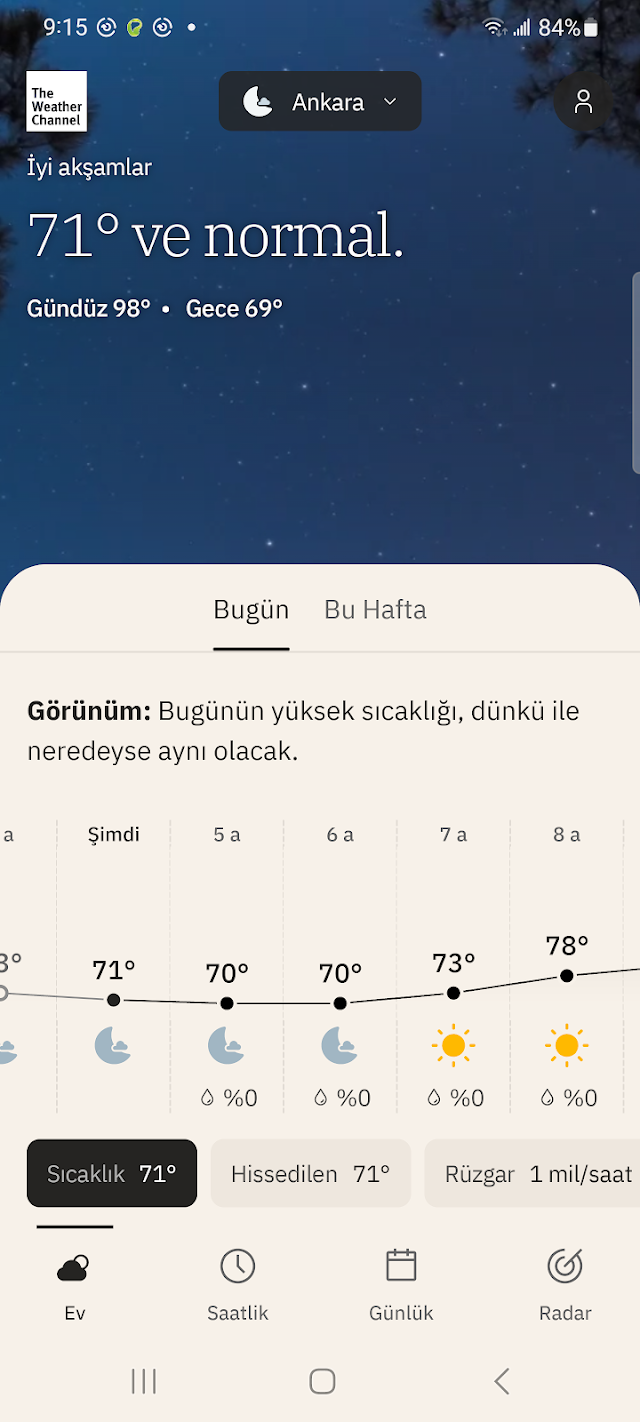 The Weather Channel Resimleri