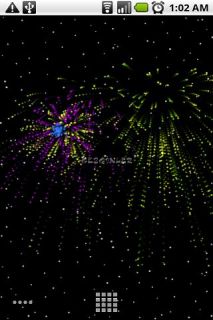 Fireworks Live Wallpaper Resimleri