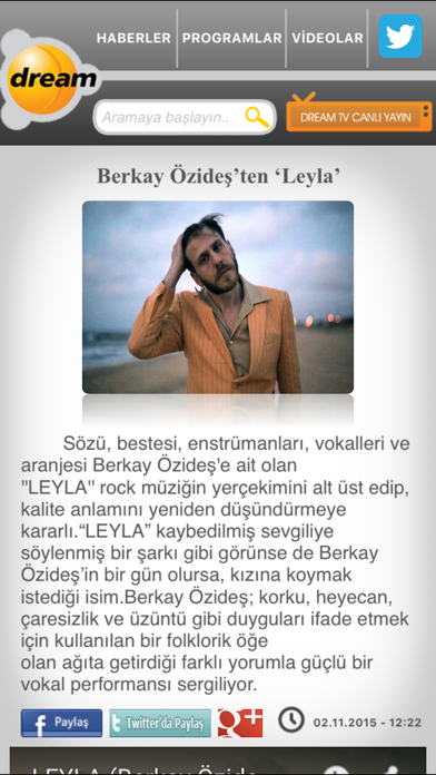 DreamTV for iPhone Resimleri