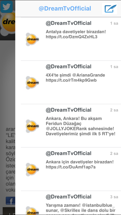 DreamTV for iPhone Resimleri