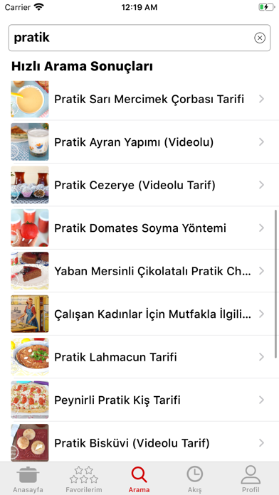 Tarif Küpü - Yemek Tarifleri Resimleri