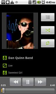 Android Music Player Resimleri
