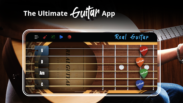 Real Guitar: gitar çalmak Resimleri