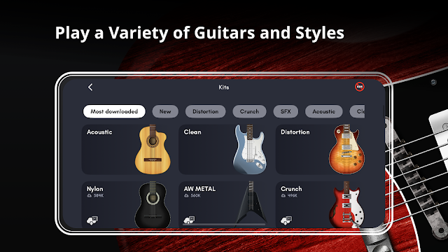 Real Guitar: gitar çalmak Resimleri