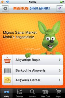 Migros Sanal Market Resimleri