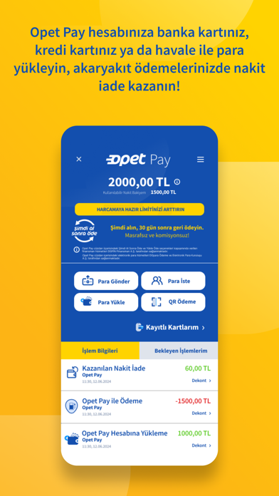 Opet Mobil - Opet Pay'le Kazan Resimleri