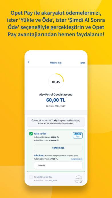 Opet Mobil - Opet Pay'le Kazan Resimleri