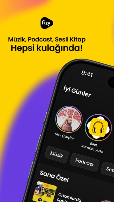 fizy:M�zik & Sesli Kitap Dinle Resimleri