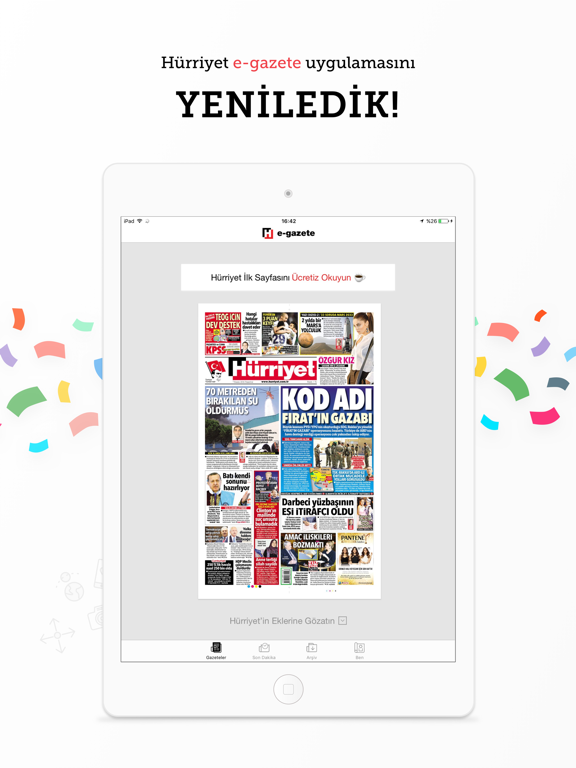 E-gazete - G�nl�k gazete keyfi Resimleri