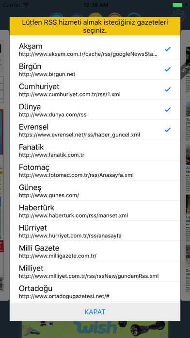 Gazete Manşetleri Resimleri