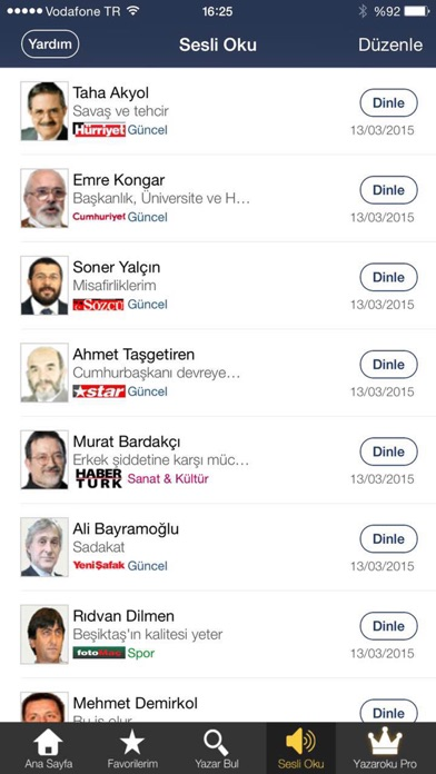 Köşe Yazarları - Yazaroku.Com Resimleri
