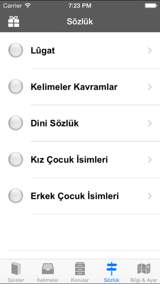 Kur'an Fihristi Resimleri