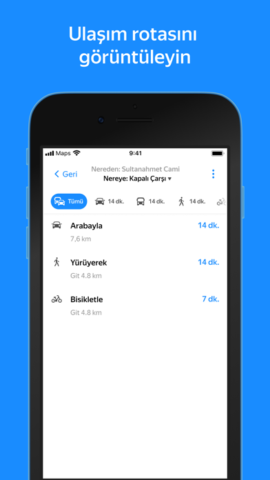 Yandex Maps Resimleri