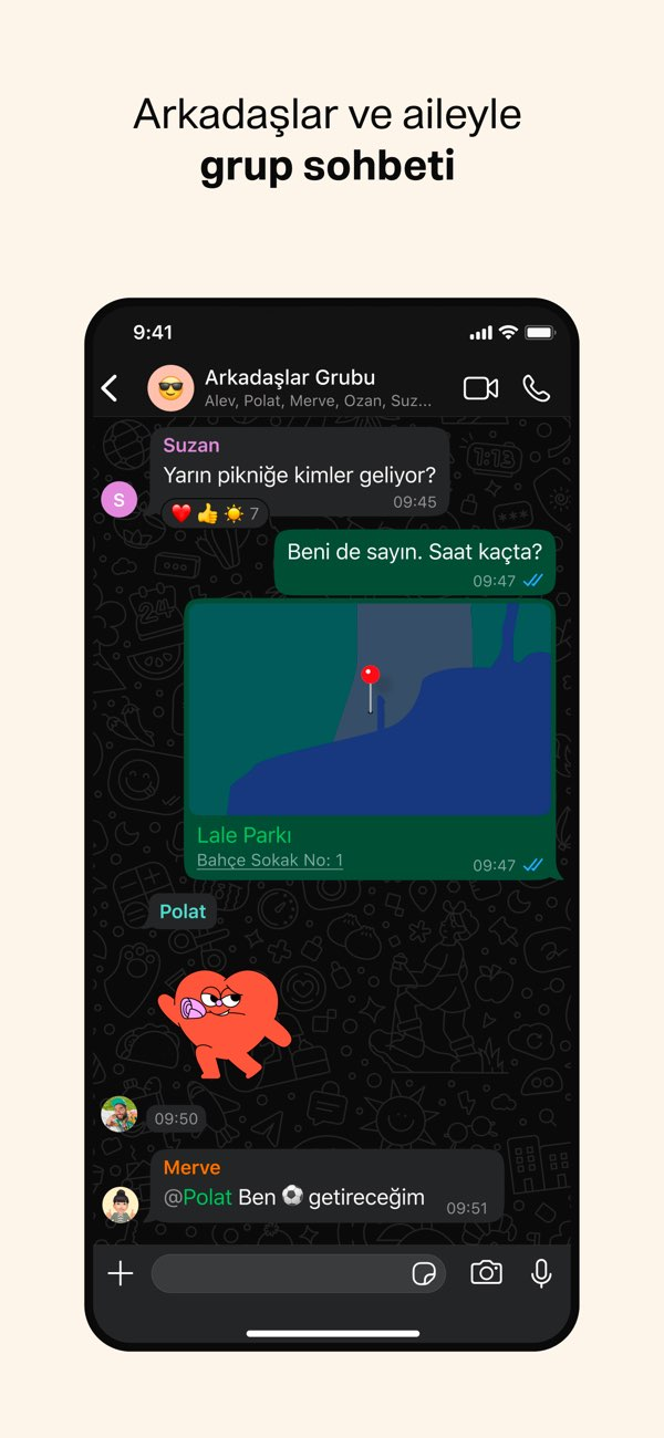 WhatsApp Messenger Resimleri