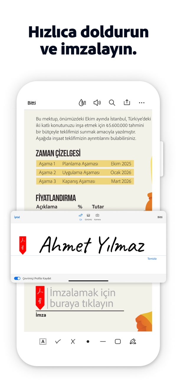Adobe Acrobat Reader: PDF açma Resimleri