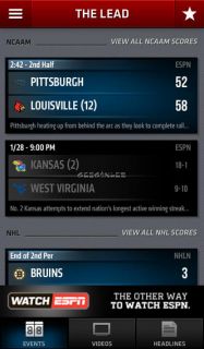 ESPN ScoreCenter Resimleri