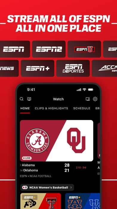 ESPN: Live Sports & Scores Resimleri