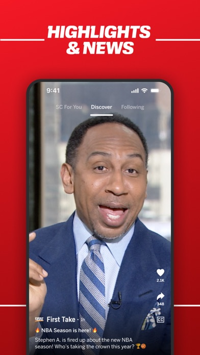 ESPN: Live Sports & Scores Resimleri