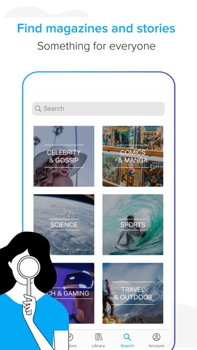 ZINIO - Magazine Newsstand Resimleri