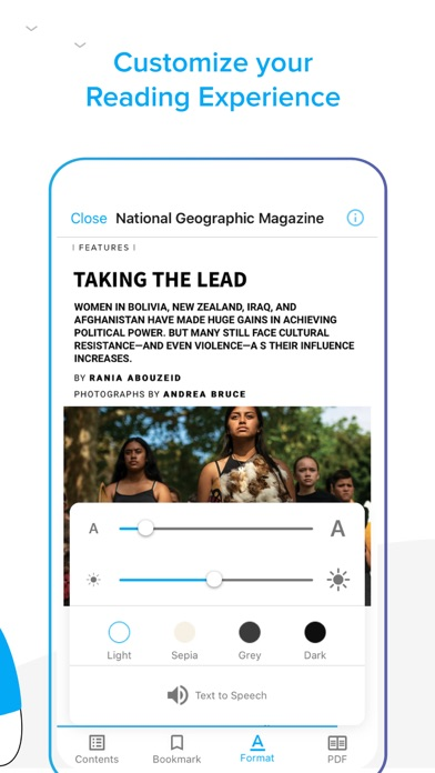 ZINIO - Magazine Newsstand Resimleri