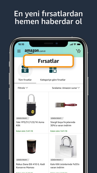Amazon.com.tr Mobile Alışveriş Resimleri