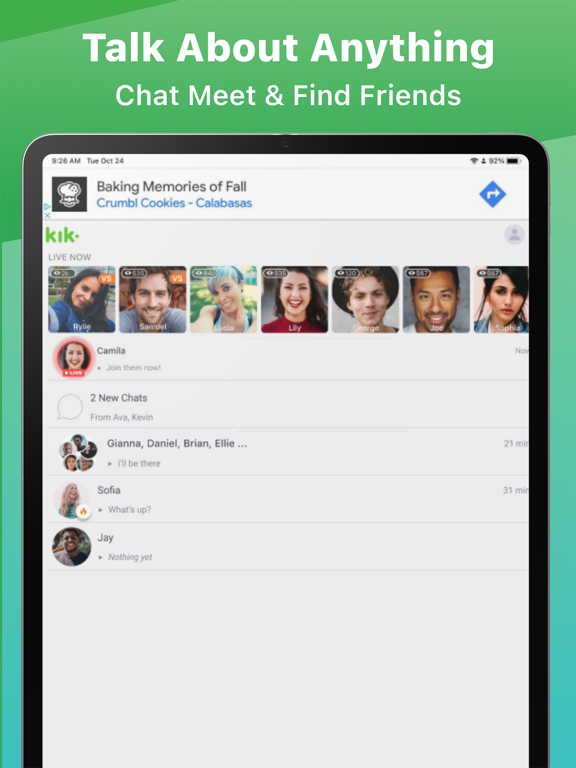 Kik Messaging & Chat App Resimleri