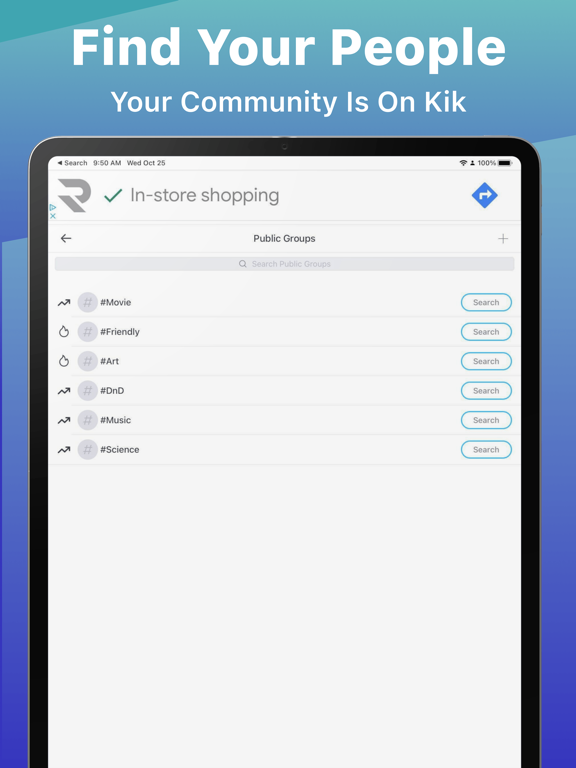 Kik Messaging & Chat App Resimleri