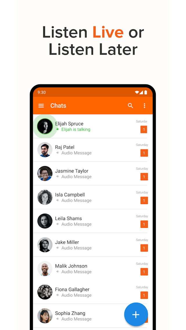 Voxer Telsiz Bas-Konuş Resimleri