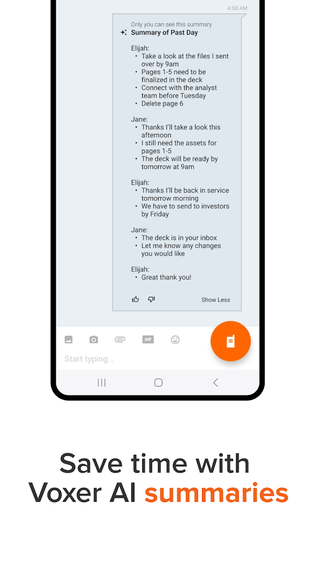Voxer Telsiz Bas-Konuş Resimleri