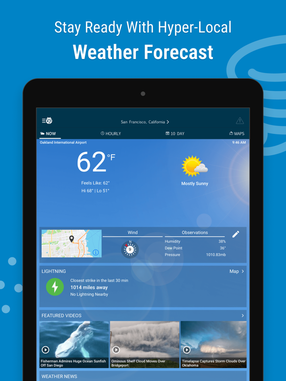 WeatherBug: Weather Forecast Resimleri