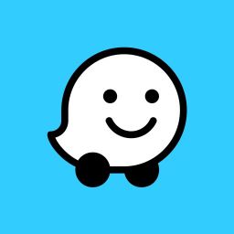 iPhone & iPad Waze Navigasyon & Canl� Trafik ikonu