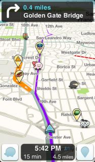 Waze social GPS traffic & gas Resimleri