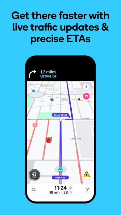 Waze Navigasyon & Canlı Trafik Resimleri
