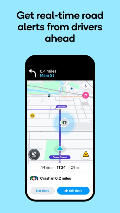 Waze Navigasyon & Canlı Trafik Resimleri
