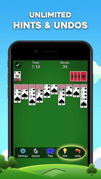 Spider Solitaire: Card Game Resimleri